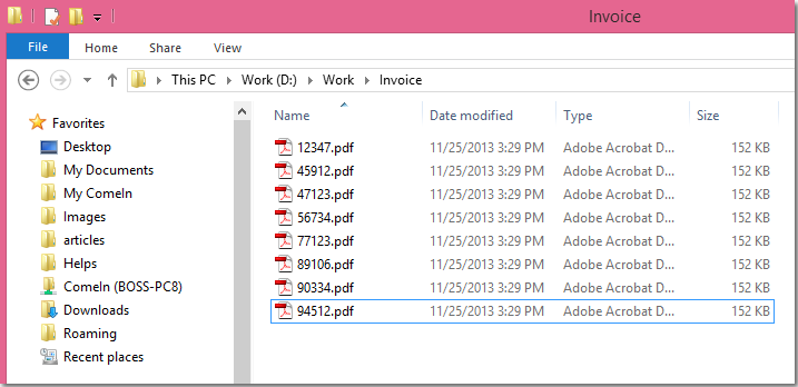 save attachments to a folder