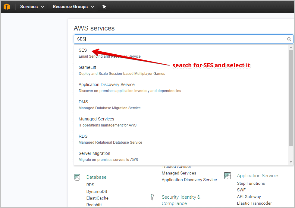 How to use  SES to send Emails - CloudPages