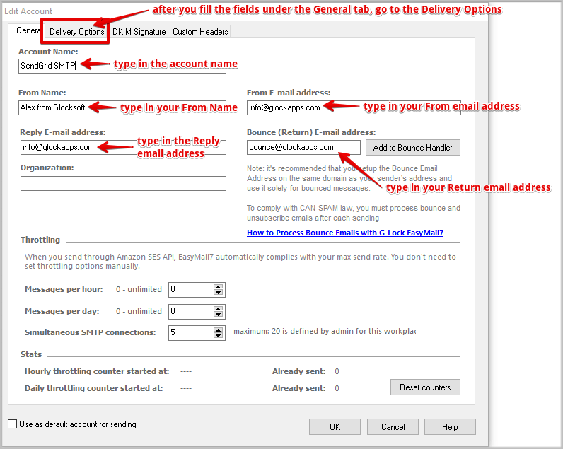 ultramailer smtp