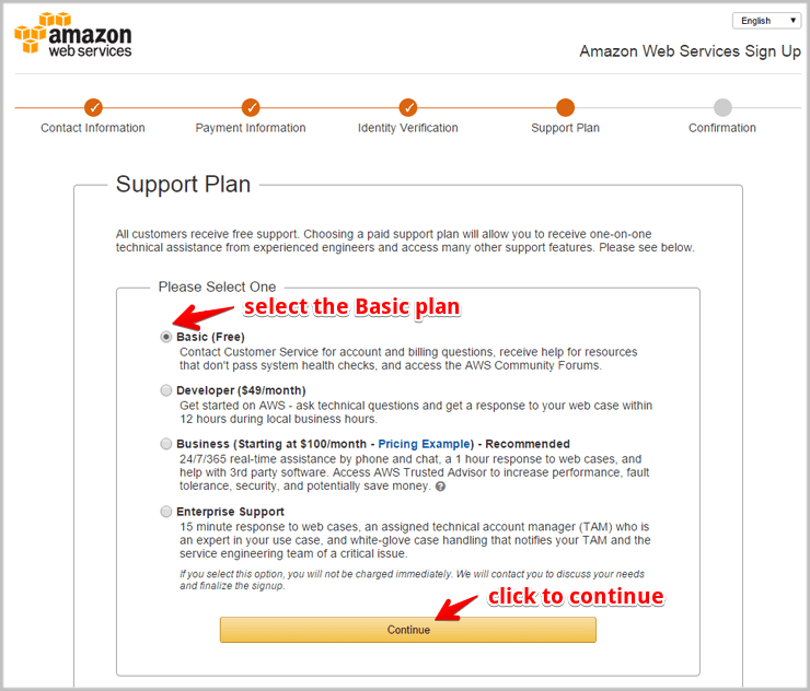 aws email server price