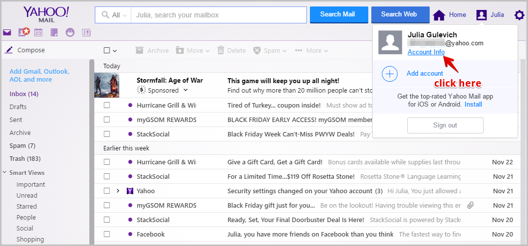 How to Check Other Email Accounts Through Yahoo Mail